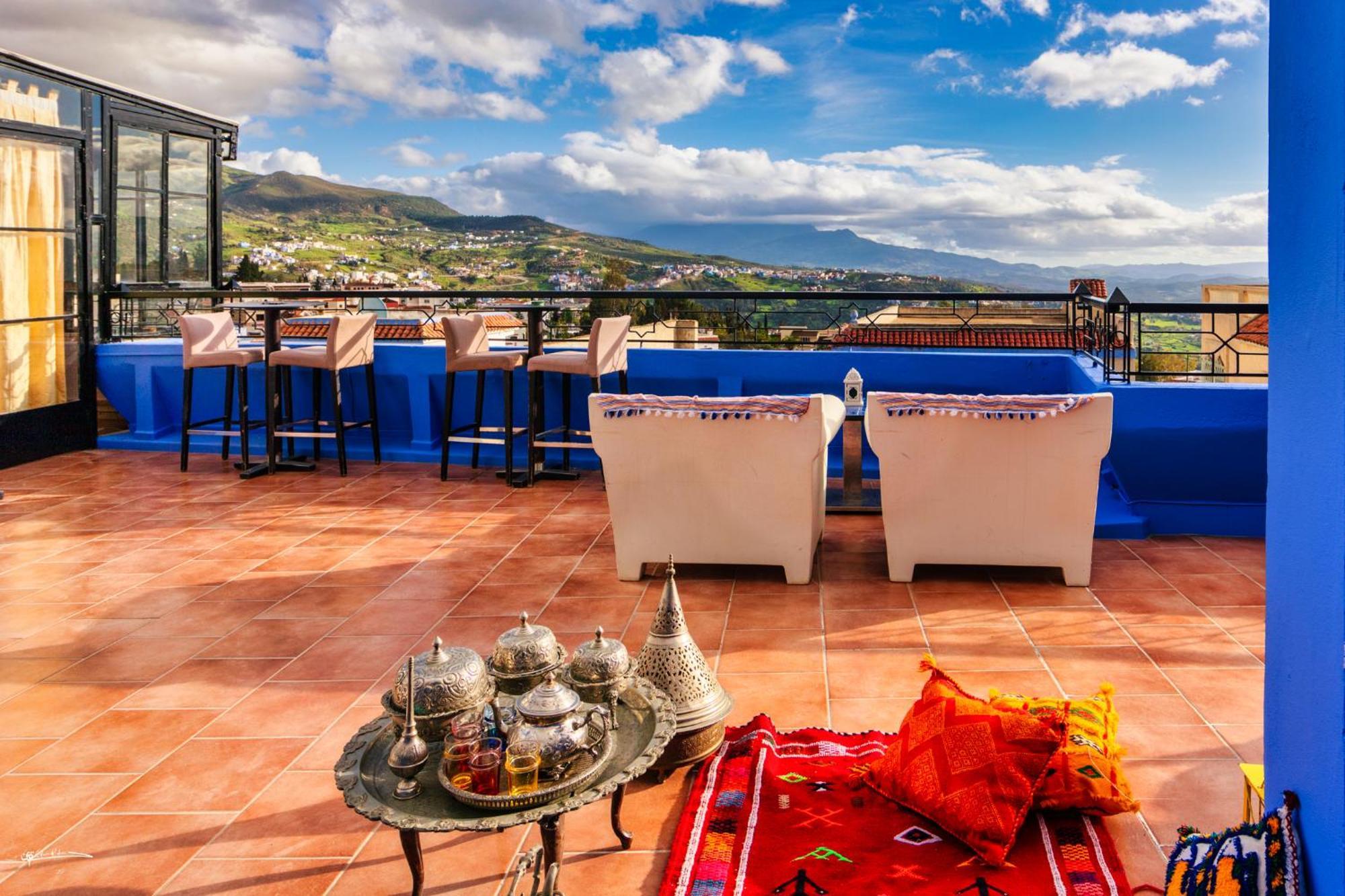 Ryad Sarai Hotel Chefchaouen Bagian luar foto